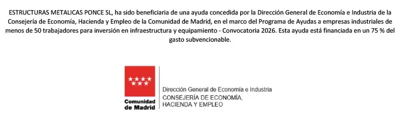 Programa de Ayudas a empresas industriales